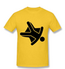 Men's Round Neck Man Parachuting Custom TeeShirts Cheap