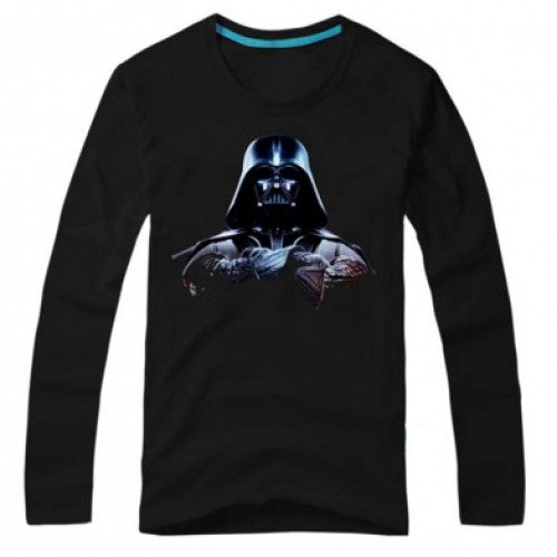 Long Sleeve Shirt Star Wars Printing Man Fashion Casual