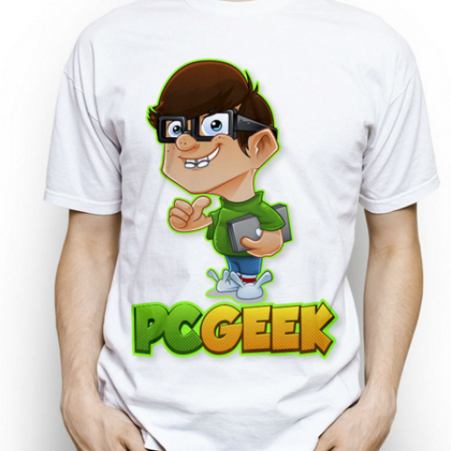 Creative Child Shirt Steve Jobs Geek Short Sleeve Printed T-Shirt