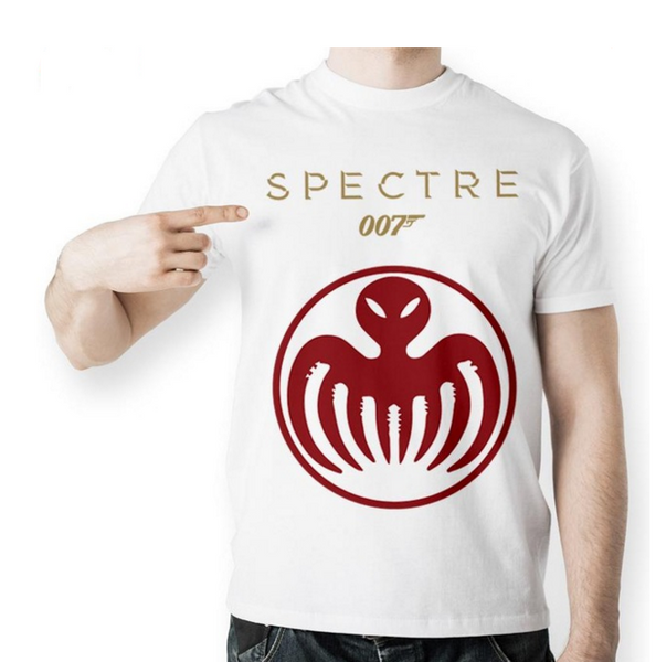 James Bond 007 Film Specture Octopus Logo T-Shirt