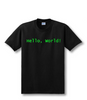 T-Shirts Print Hello World Originality Linux Geek Lovers Shirt