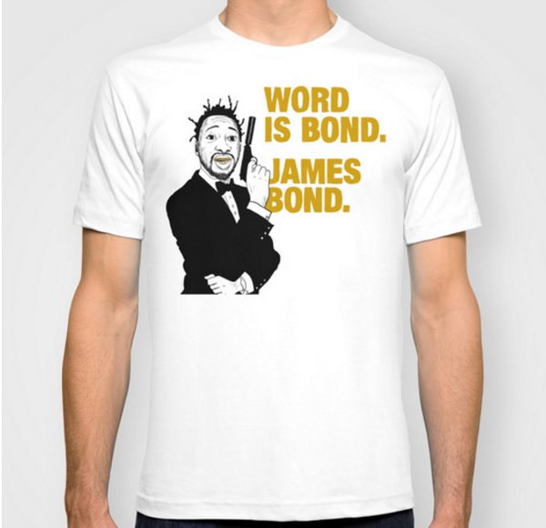 James Bond Men Short Sleeve Cotton T-Shirts