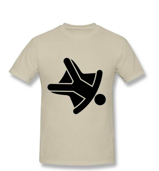 Men's Round Neck Man Parachuting Custom TeeShirts Cheap