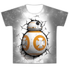 Men Darth Vader Short Sleeve Star Wars 3D T Shirt