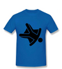 Men's Round Neck Man Parachuting Custom TeeShirts Cheap