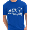 Parachuting Paragliding Evolution Short Sleeve Shirt