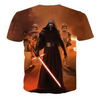 Star Wars Force Awakens T-Shirts Hip Hop Casual Short Sleeve Shirt